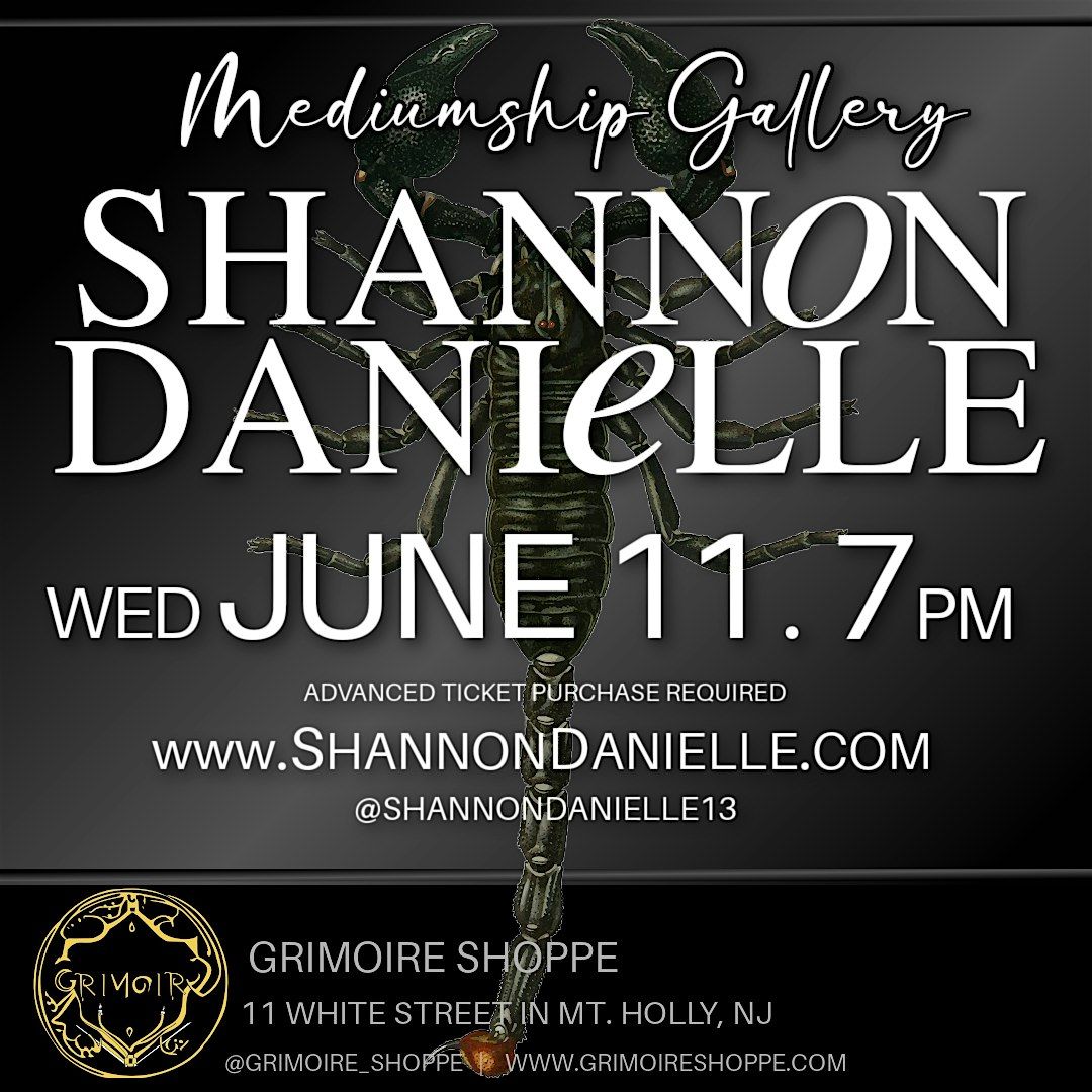 Mediumship Gallery with Shannon Danielle., 13 August | Event in Bordentown | AllEvents