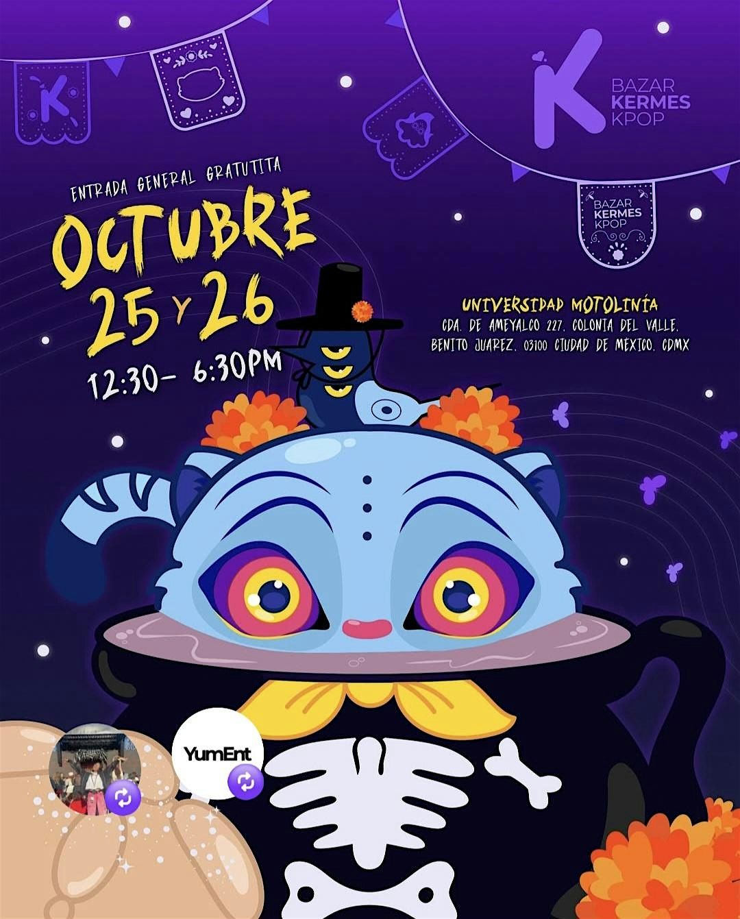 BAZAR KERMES KPOP : HUNTERS & DEMONS, 25 October | Event in Ciudad de México | AllEvents