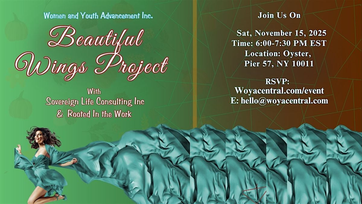 Beautiful Wings Project: Rise Like a Phoenix, 15 November | Event in New York | AllEvents