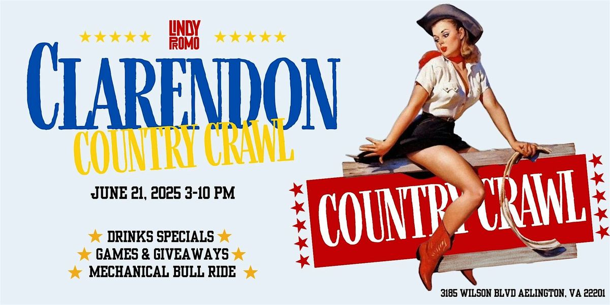 Clarendon Country Bar Crawl, 21 June | Event in Arlington | AllEvents