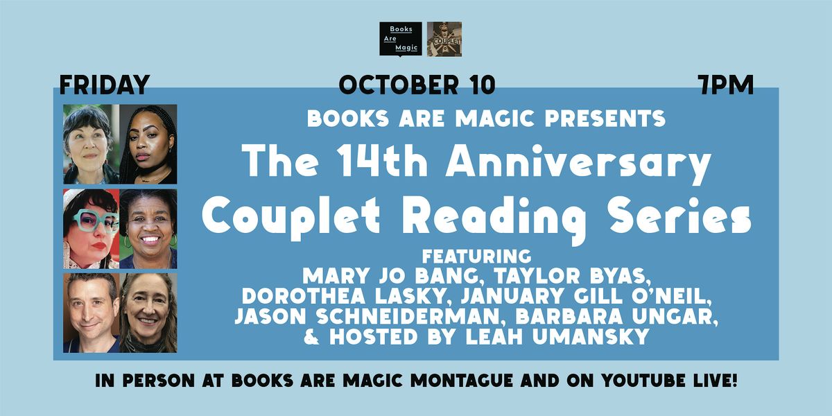 In-Store: Couplet Reading Series: 14th Anniversary Edition!, 10 October | Event in Brooklyn | AllEvents