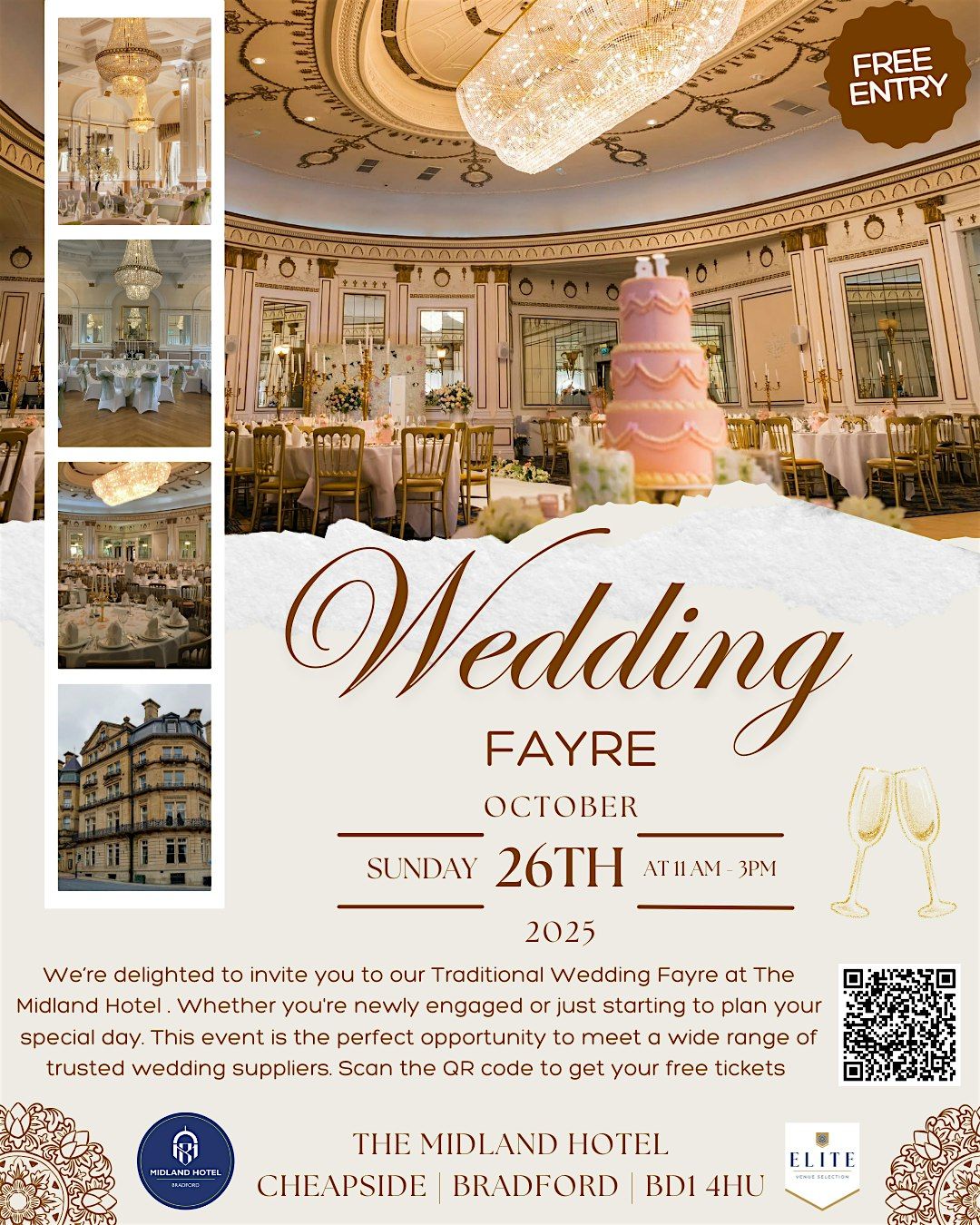 Traditional Wedding Fayre, 26 October | Event in Bradford | AllEvents