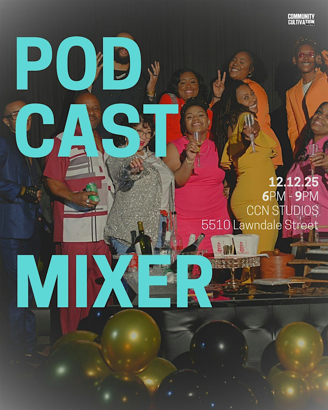 CCN: Podcast Mixer, 12 December | Event in Houston | AllEvents