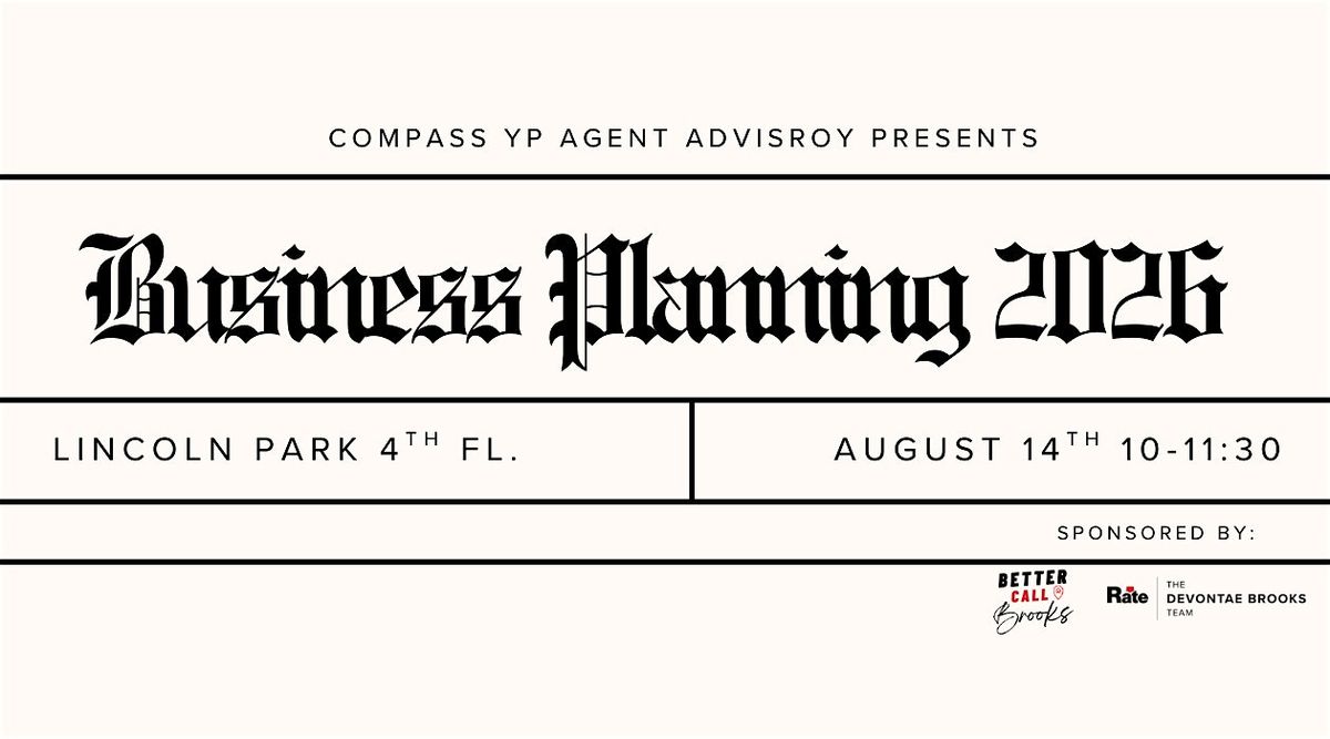Compass YP Advisory: Grow Your Business in 2026, 14 August | Event in Chicago | AllEvents