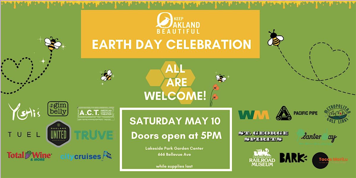 SOCIAL Keep Oakland Bee-autiful: Earth Day Celebration 2025, 10 May | Event in Oakland | AllEvents