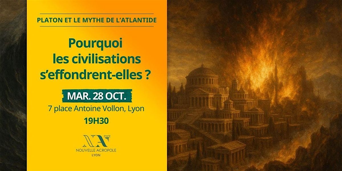 Platon et les mythes – Une sagesse vivante, 28 October | Event in Lyon | AllEvents