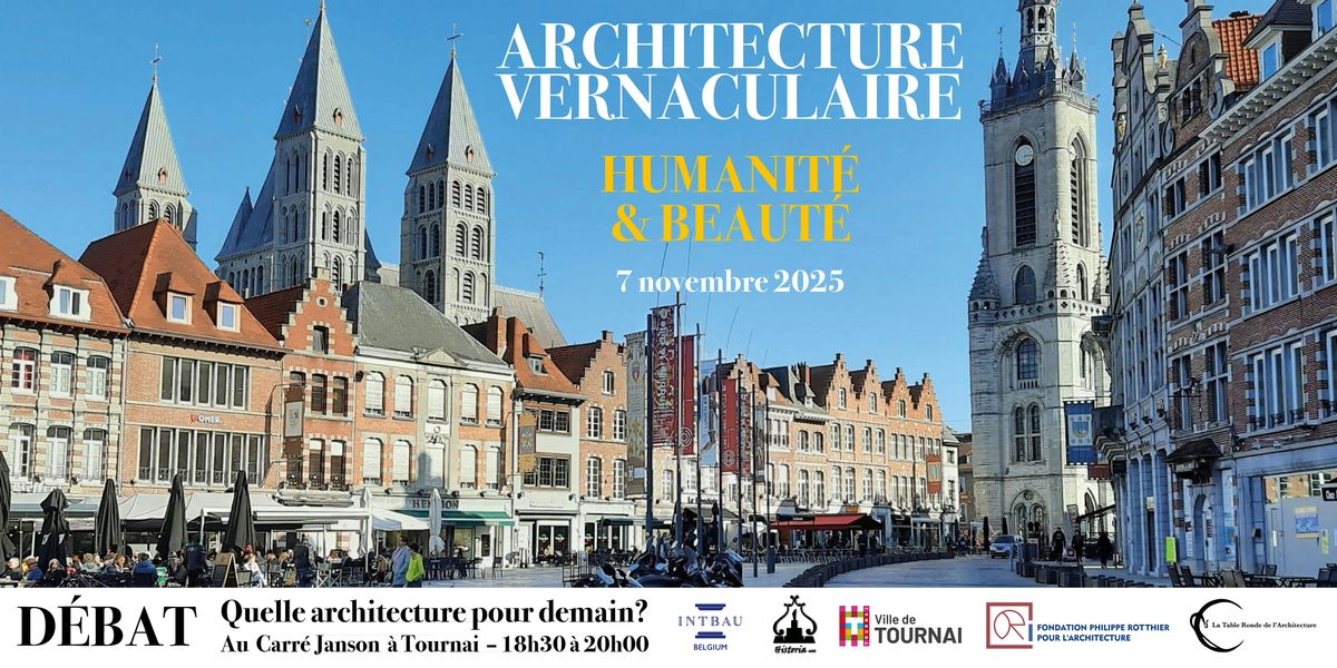 Quelle architecture pour demain?, 7 November | Event in Tournai | AllEvents