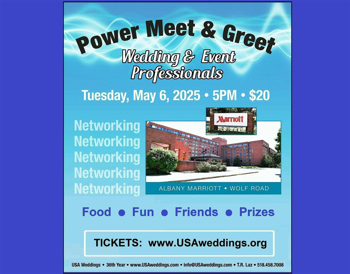 Wedding & Event Professionals - "Power Meet & Greet Networking" | Event in Albany | AllEvents