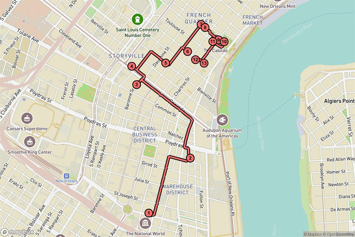 New Orleans Audio Tour: Legends, Landmarks & Jazz Echoes | Event in New Orleans | AllEvents
