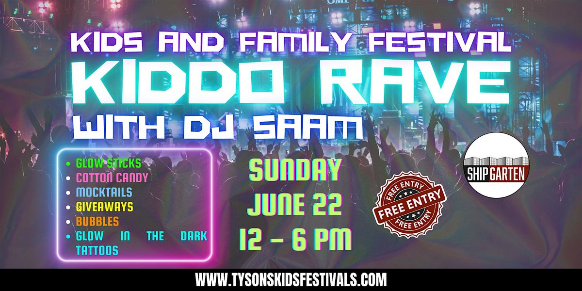 Kiddo Rave, 22 June | Event in Mclean | AllEvents