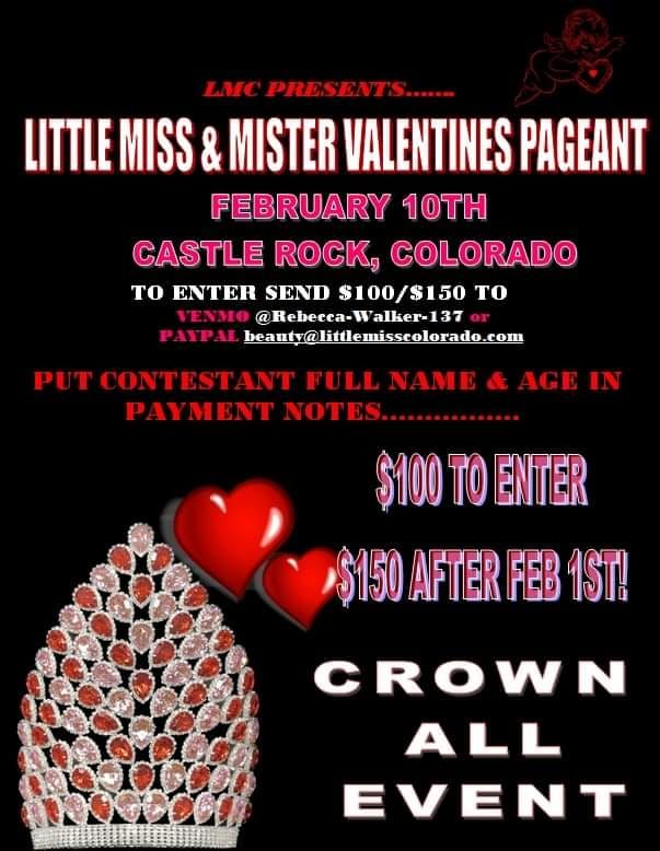 Little Miss & Mister Colorado Double Pageant , Douglas County Fair & Rodeo,  Castle Rock, 6 April 2024 | AllEvents.in