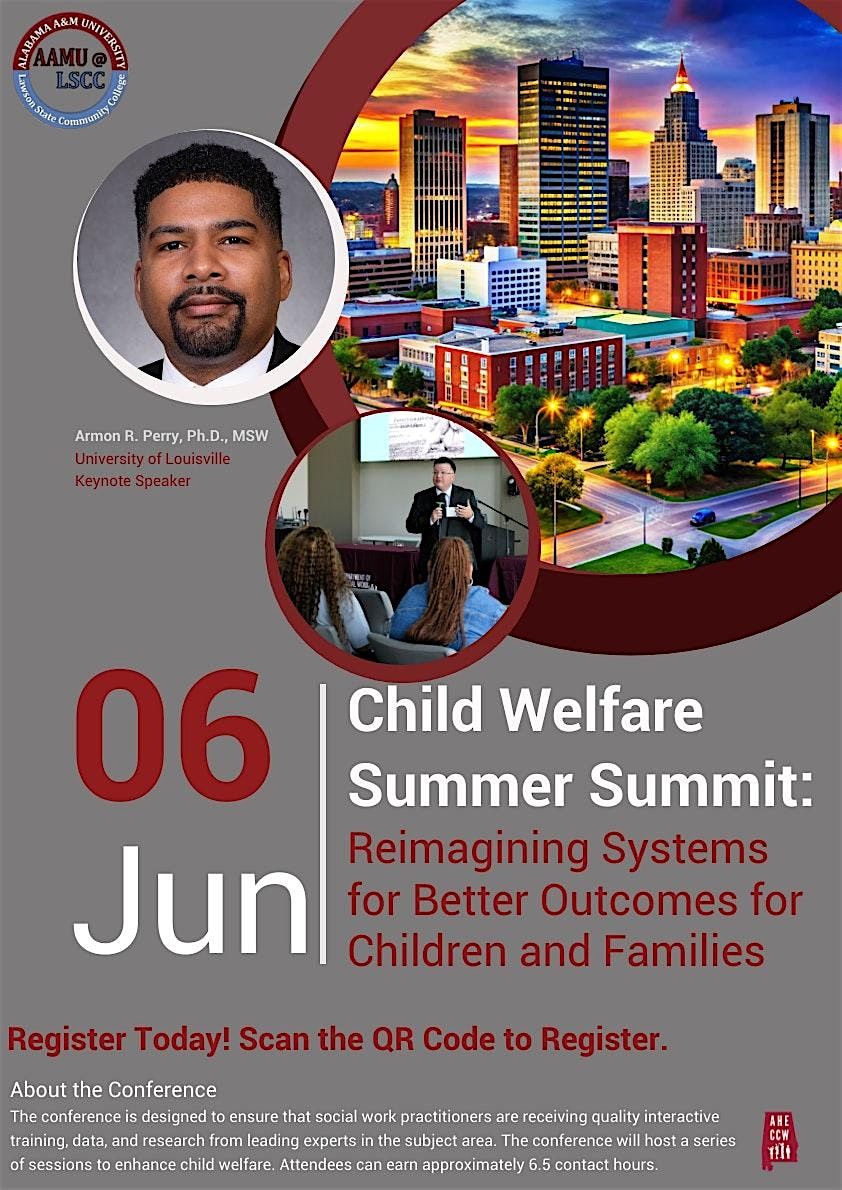 AAMU Annual Child Welfare Summer Summit 2025, 6 June | Event in Birmingham | AllEvents