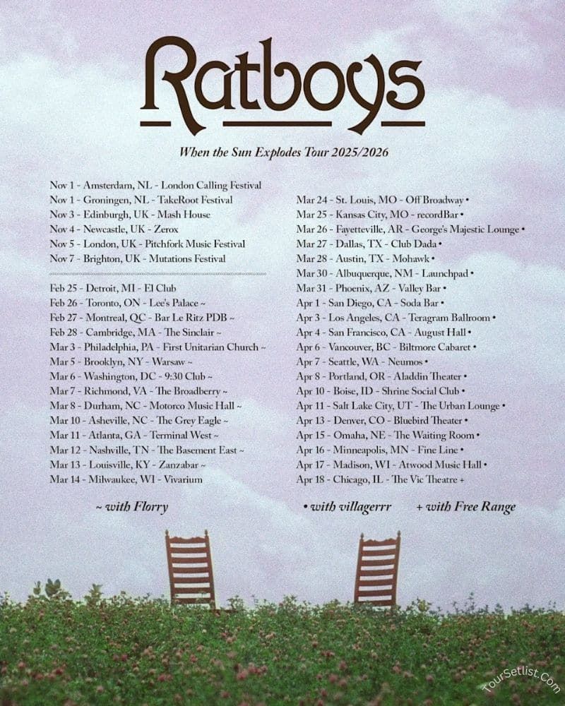 Ratboys, 4 March | Event in Brooklyn | AllEvents