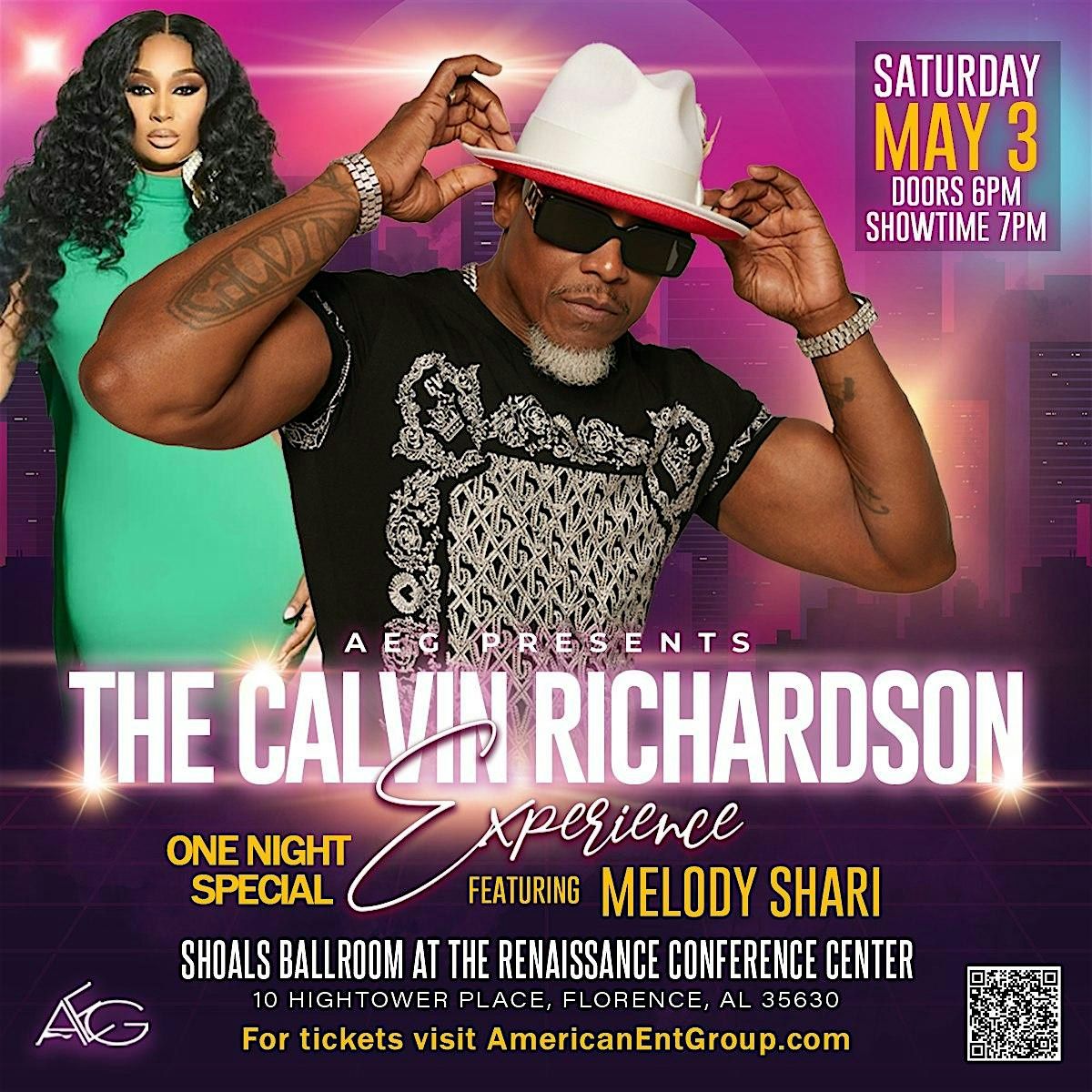 The Calvin Richardson Experience- Florence, AL, 3 May | Event in Florence | AllEvents