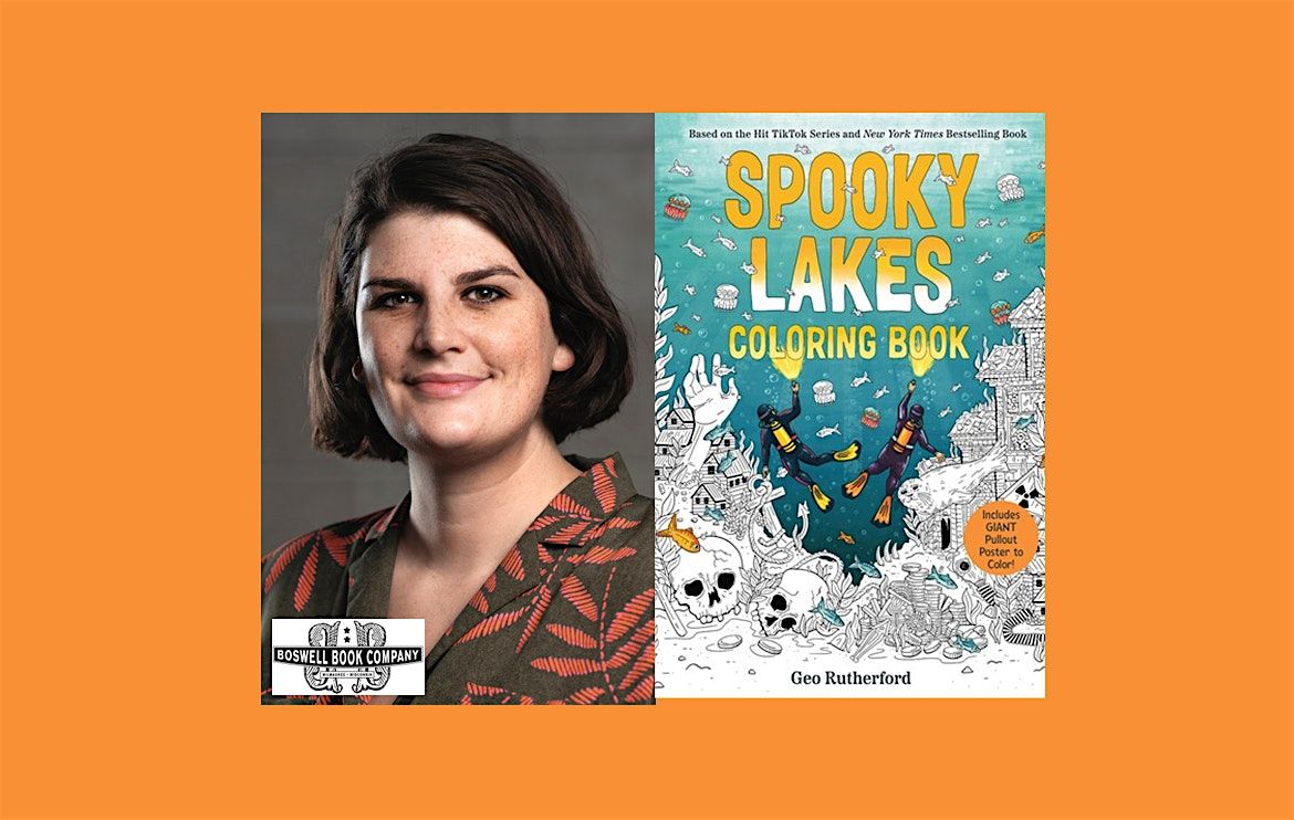 Geo Rutherford, author of SPOOKY LAKES COLORING BOOK- a Boswell event, 16 September | Event in Milwaukee | AllEvents