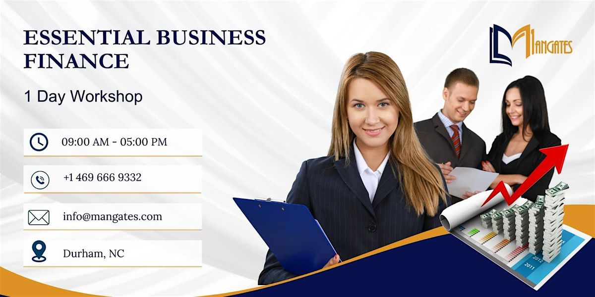 Essential Business Finance – 1 Day Workshop in Durham, NC | Event in Durham | AllEvents