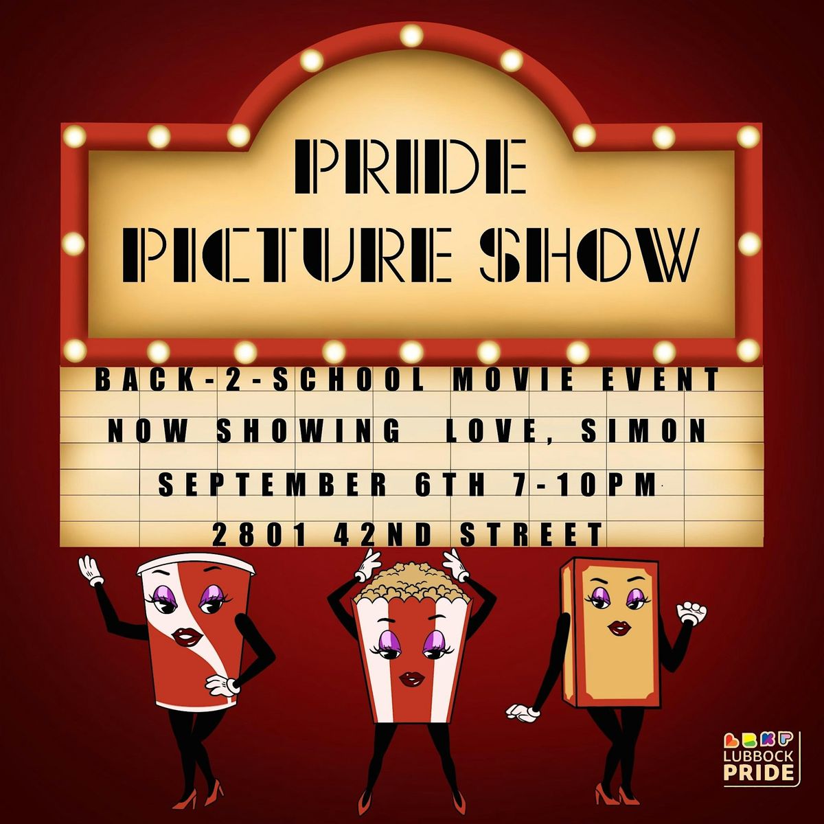 Pride Picture Show: Love, Simon, 6 September | Event in Lubbock | AllEvents