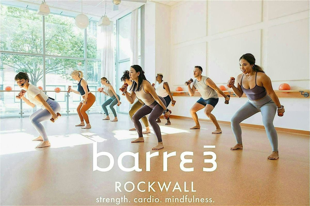 barre3 Rockwall FREE Community Class, 4 October | Event in Rockwall | AllEvents