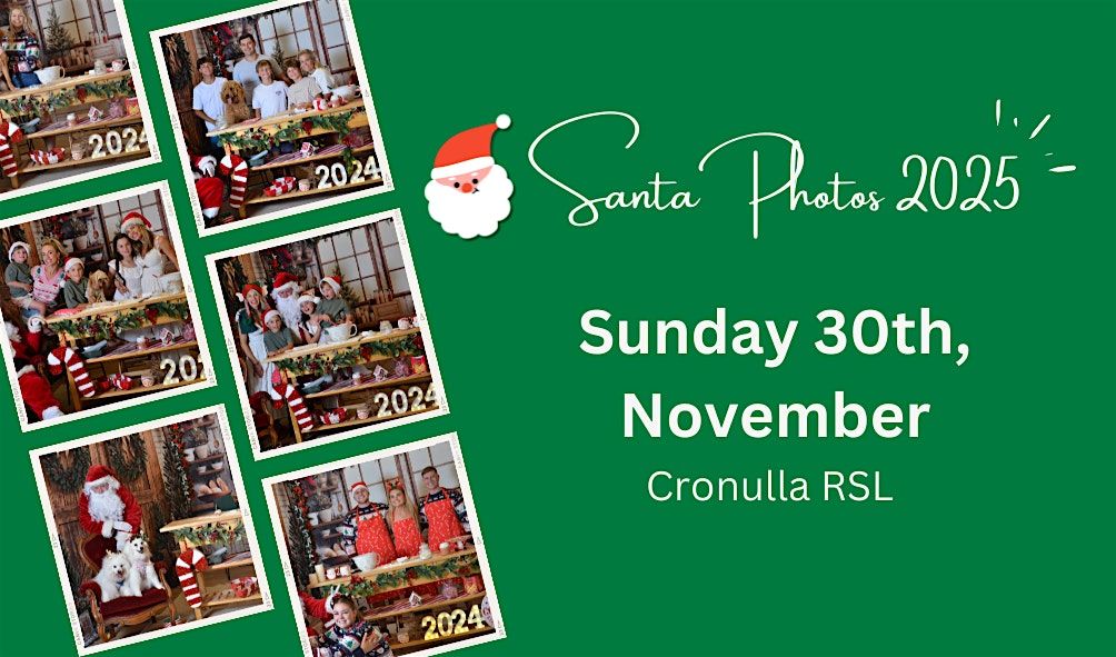 2025 SANTA PHOTOS - CRONULLA RSL (November 30th), 30 November | Event in Cronulla | AllEvents