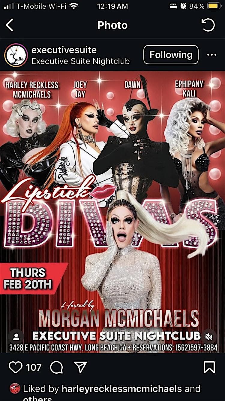 Lipstick Divas Drag Show | Event in Long Beach | AllEvents