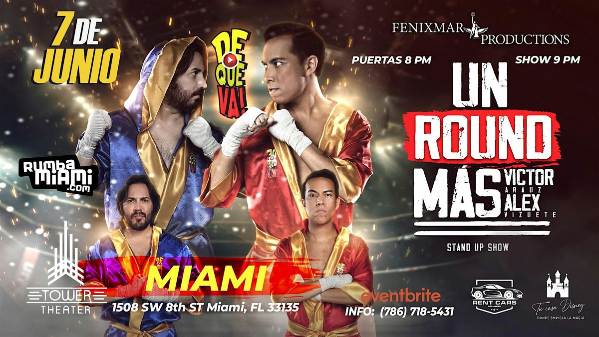 DE QUE VA! Humor ecuatoriano en el Teatro Tower de la Calle 8 de Miami, 7 June | Event in Miami | AllEvents