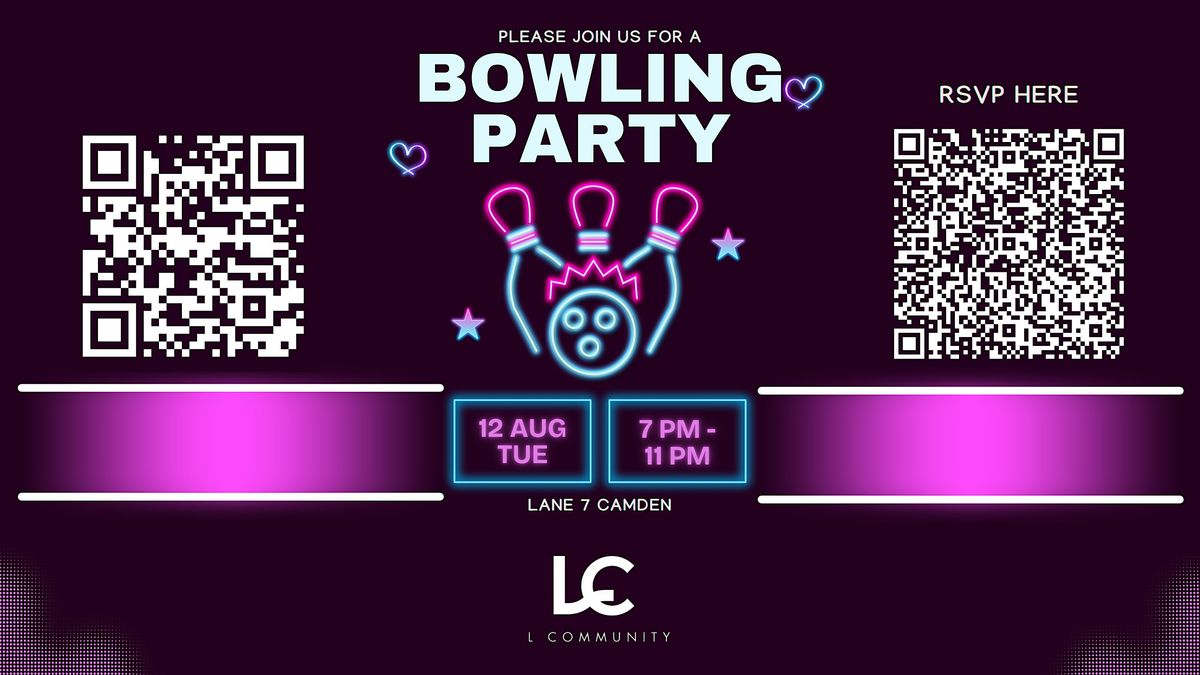 Lane 7 Camden Hangout (bowling, pool and games)., 12 August | Event in London | AllEvents