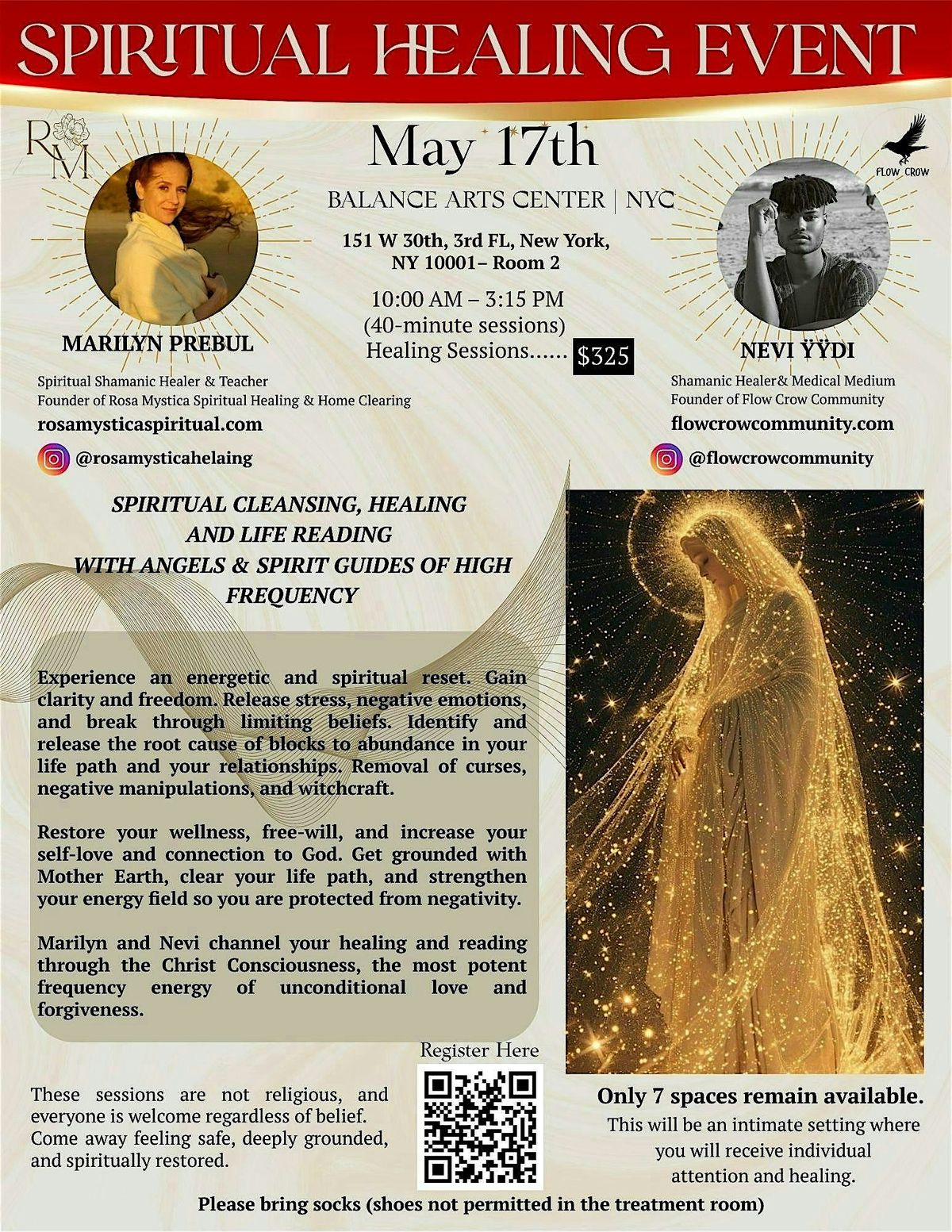 SPIRITUAL CLEANSING, HEALING, AND LIFE READING EVENT Day 2 MAY 18, 2025 | Event in New York | AllEvents