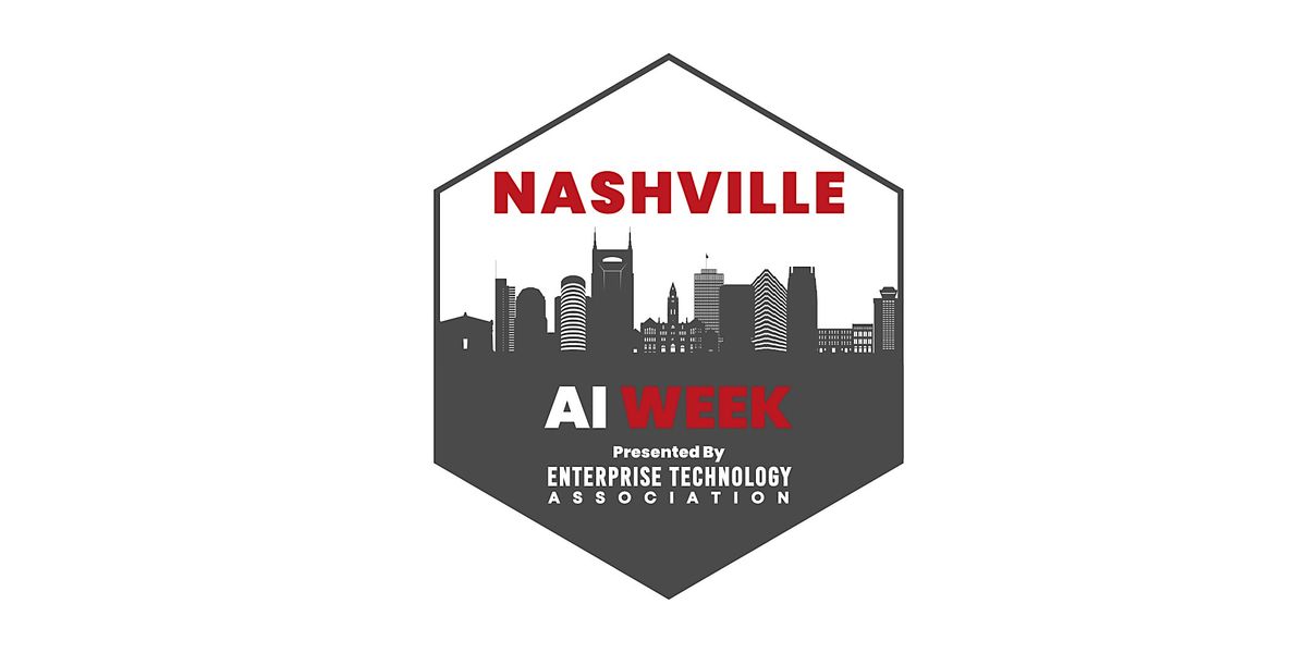 Nashville AI Week May 13-15, 2025, 16 May | Event in Nashville | AllEvents