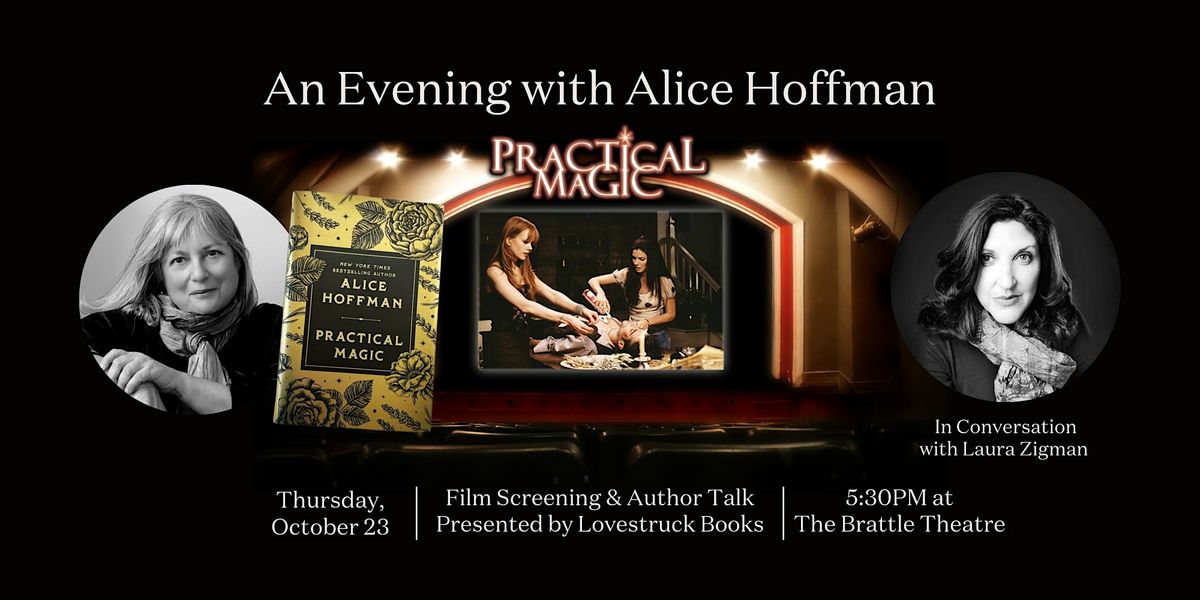 An Evening with Alice Hoffman: Practical Magic Film Screening, 23 October | Event in Cambridge | AllEvents