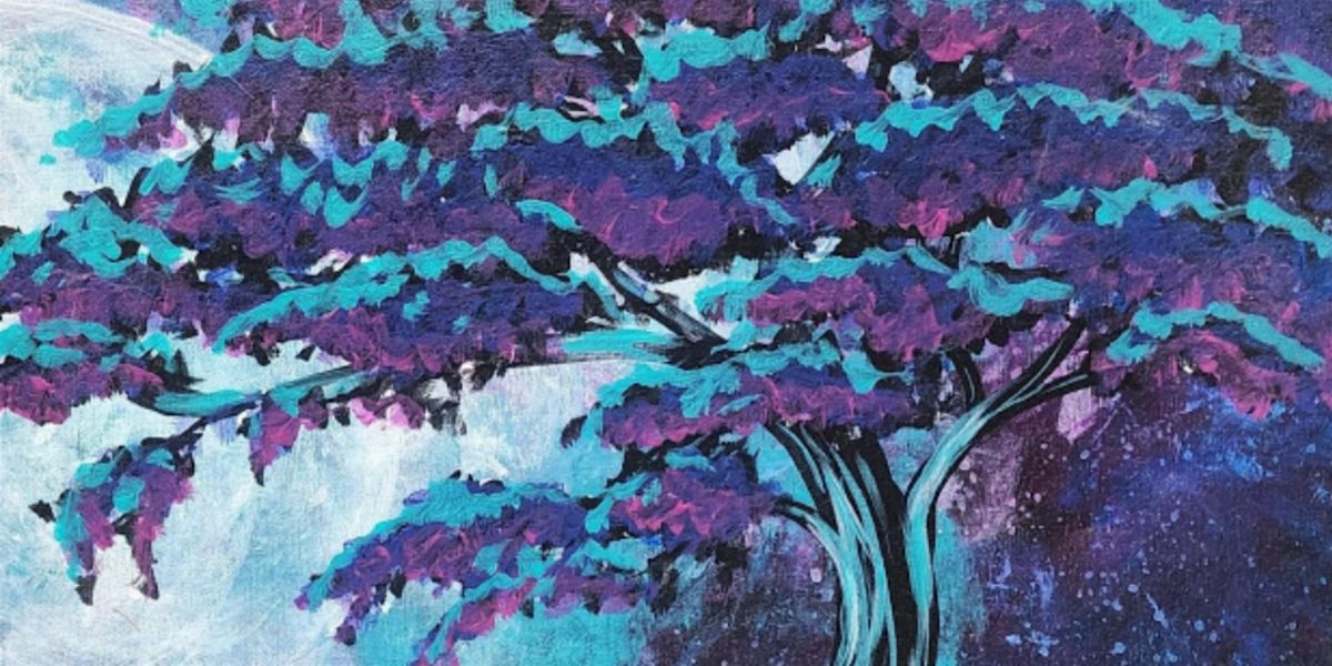 Mystic Moon Tree - Paint and Sip by Classpop!™, 2 August | Event in Katy | AllEvents