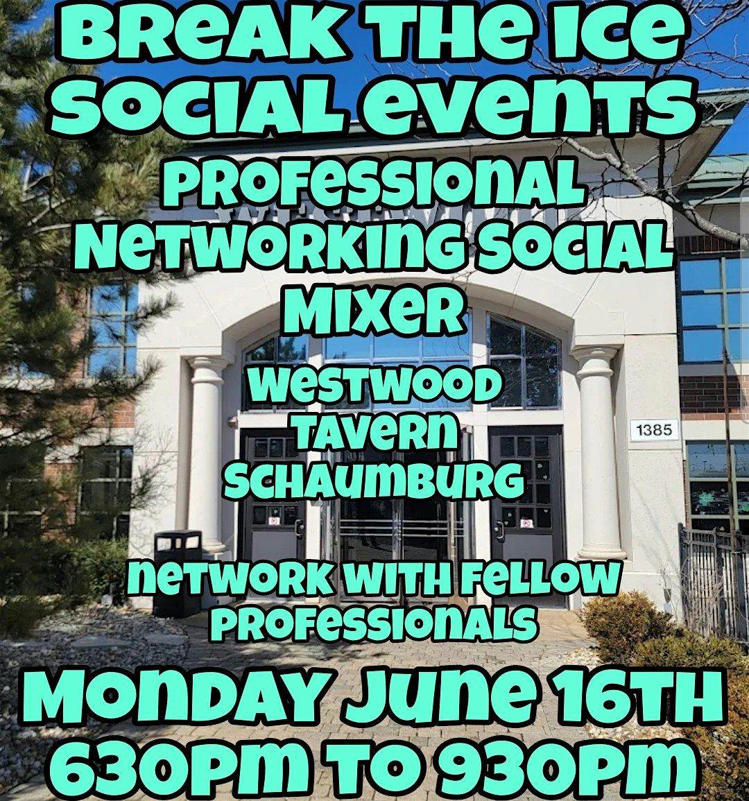 Professional Networking Social Mixer Westwood Tavern Schaumburg, 16 June | Event in Schaumburg | AllEvents