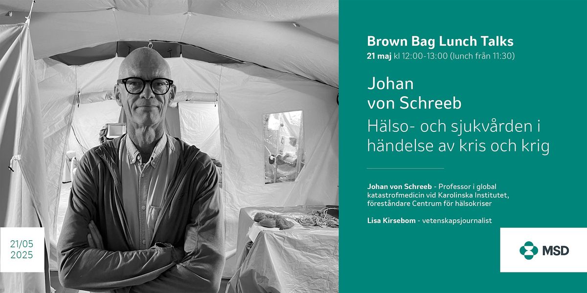 Brown Bag Lunch Talks @MSD, 21 maj 2025, 21 May | Event in Stockholm | AllEvents