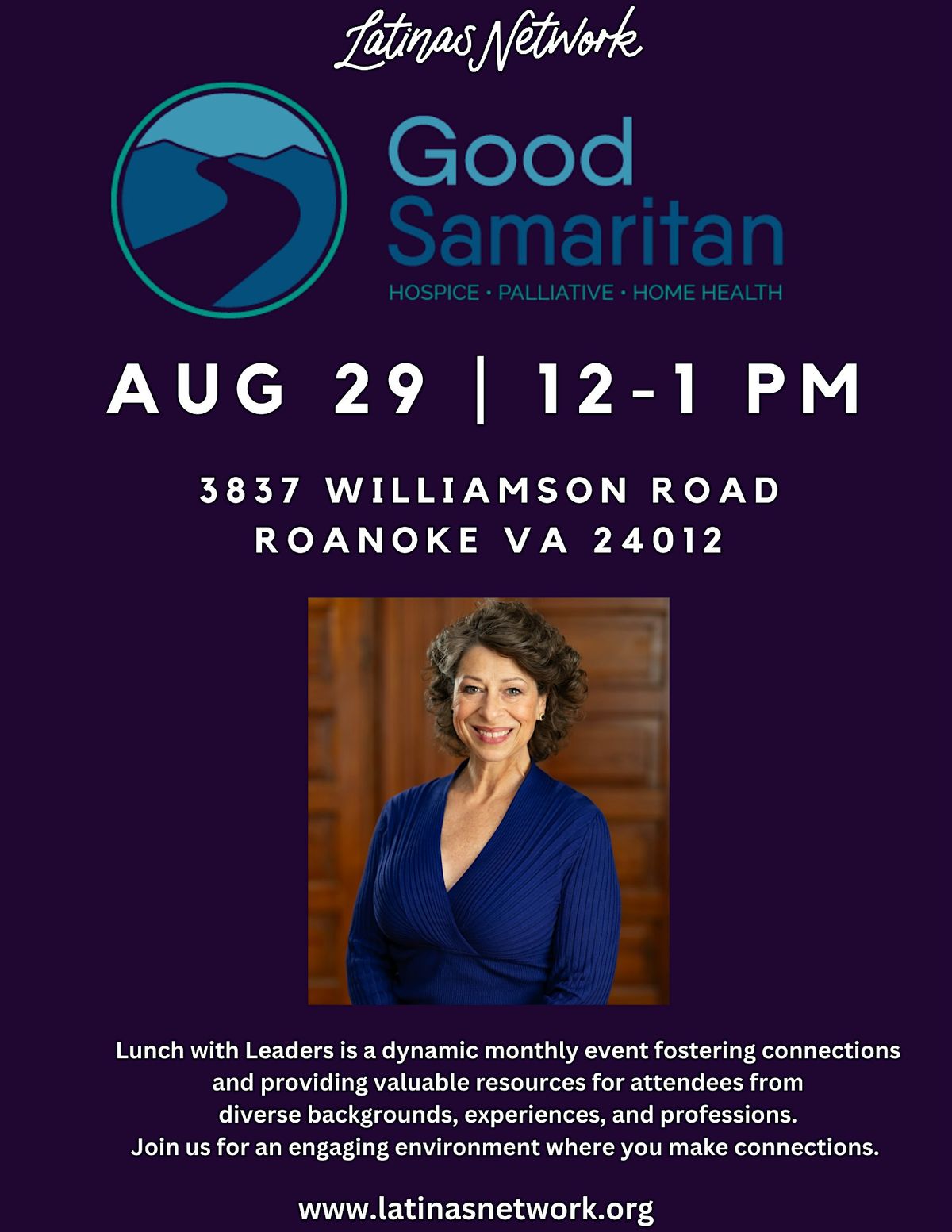 Lunch with Leaders - Healthcare Decisions w/Good Samaritan, 29 August | Event in Roanoke | AllEvents