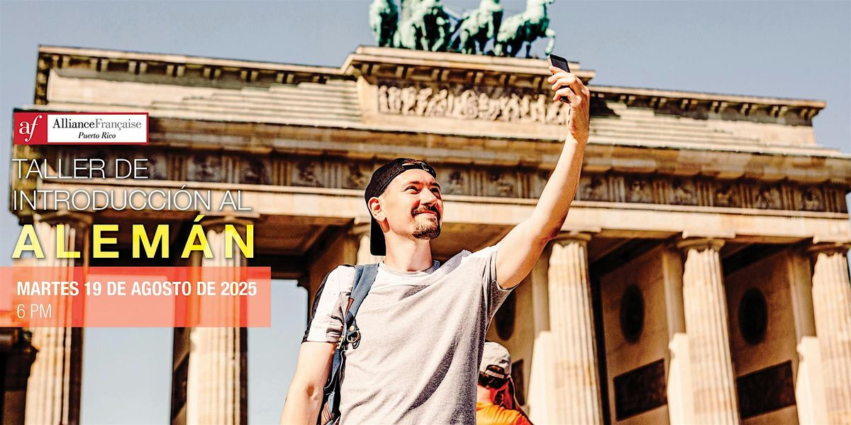 Taller de Introducción al Alemán para adultos principiantes, 19 August | Event in San Juan | AllEvents