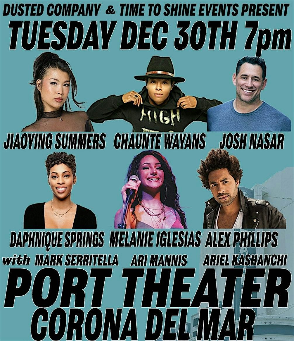 Comedy Night Jiaoying Summers Chaunte Wayans Josh Nasar Daphnique Springs, 30 December | Event in Newport Beach