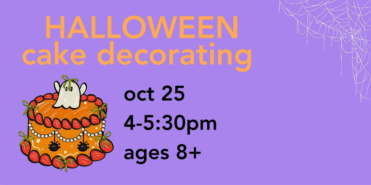 Halloween Cake Decorating Workshop (for kids), 25 October | Event in Surrey | AllEvents