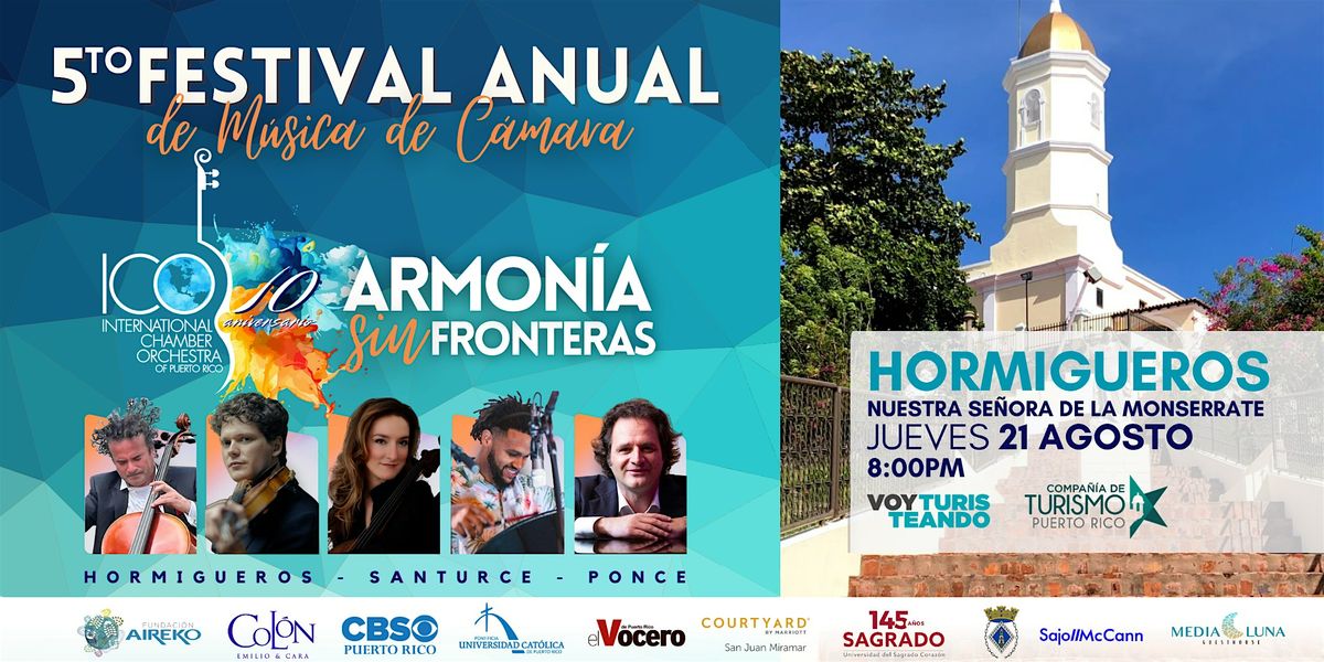 HORMIGUEROS |  5to Festival Anual de Música de Camara, 21 August | Event in Hormigueros | AllEvents