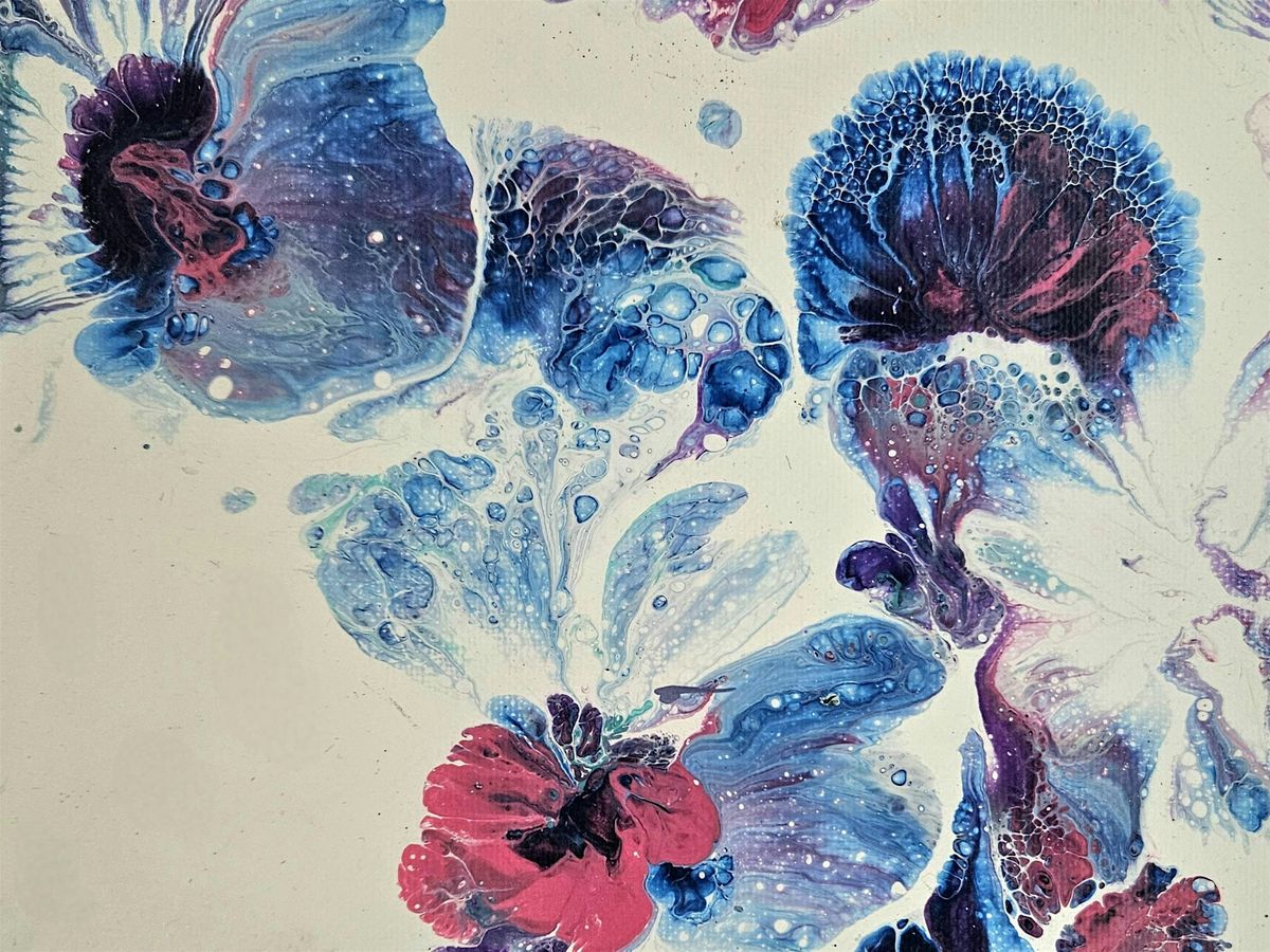 Abstract Flowers Sip & Pour | Event in London | AllEvents