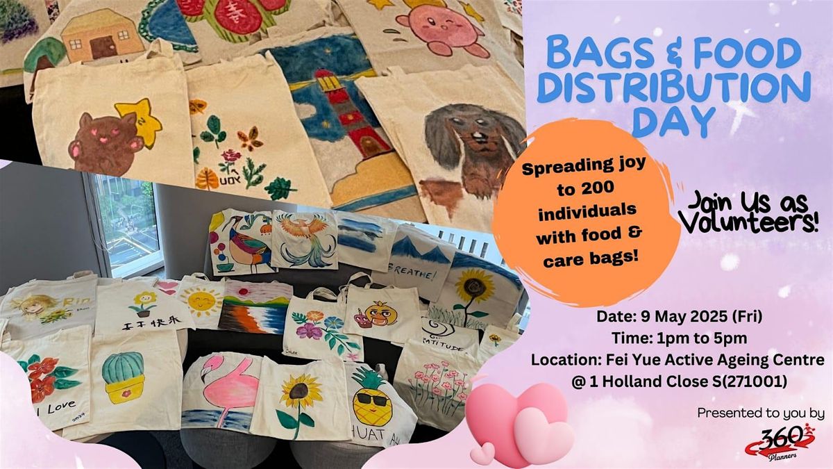 Bags & Food Distribution Day | Event in Queenstown | AllEvents