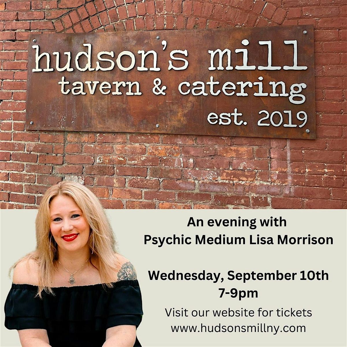 An Evening with Psychic Medium Lisa Morrison, 10 September | Event in West Haverstraw | AllEvents