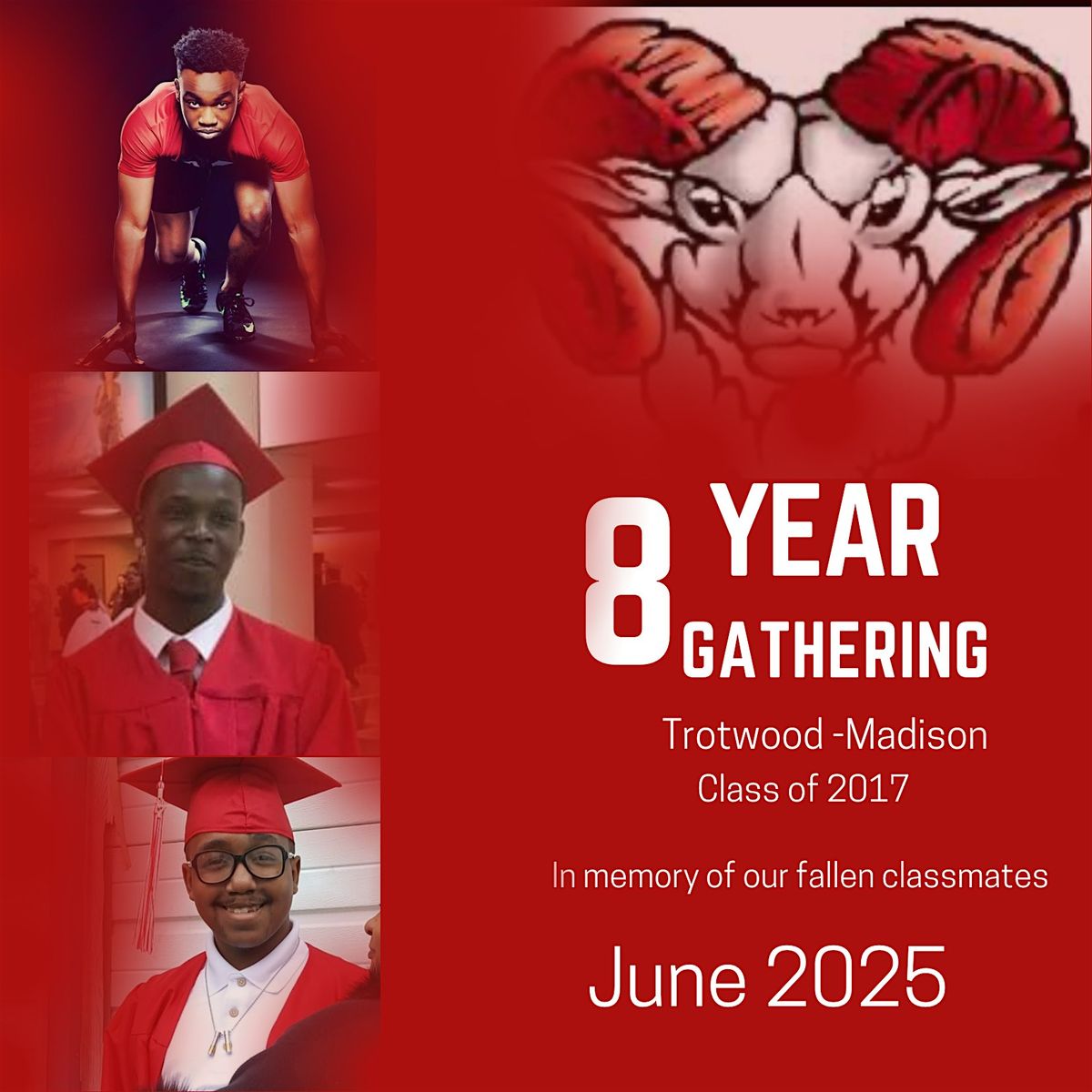 Class of 2017 8th Year Gathering, 29 June | Event in Trotwood | AllEvents