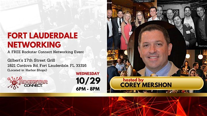 Free Fort Lauderdale Rockstar Connect Networking Event (October, Florida), 29 October | Event in Fort Lauderdale