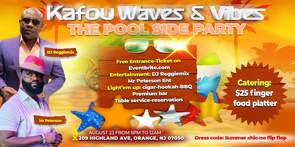 KAFOU WAVES & VIBES, 23 August | Event in City of Orange | AllEvents