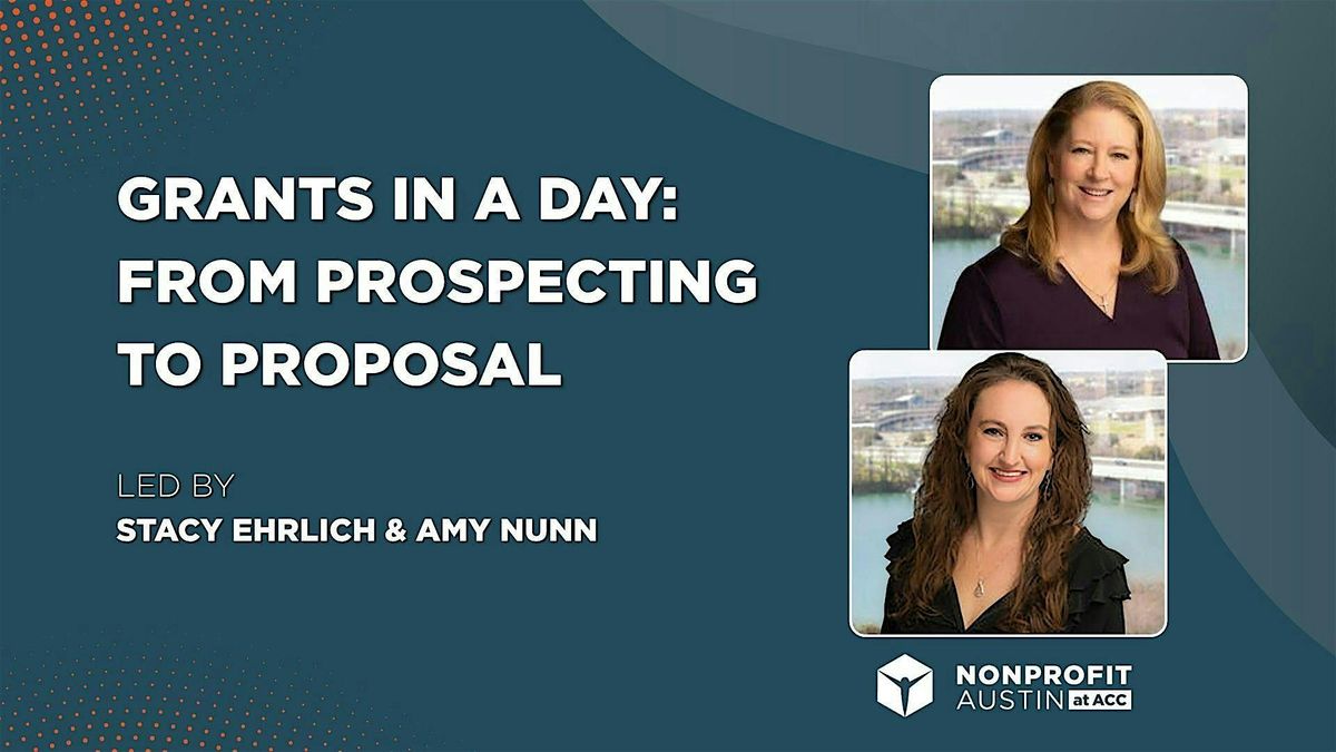 Grants in a Day: From Prospecting to Proposal, 17 September | Event in Austin | AllEvents