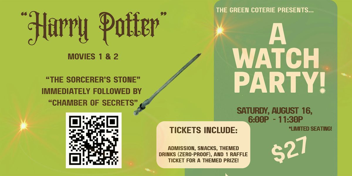 A Watch Party - "Harry Potter" (Movies 1 & 2), 16 August | Event in Waldorf | AllEvents