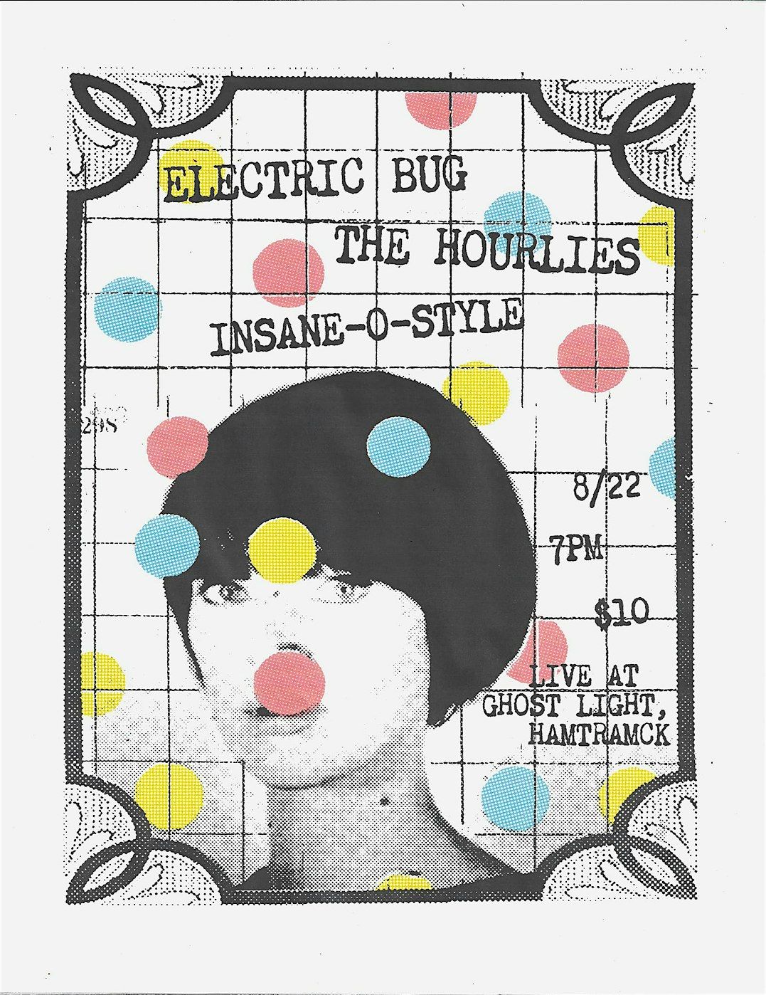The Hourlies, Electric Bug, and Insane-O-Style Live at Ghost Light, 22 August | Event in Hamtramck | AllEvents