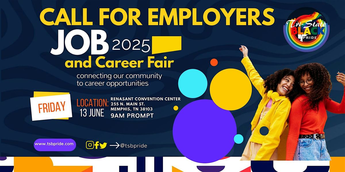 REQUEST OPEN FOR POTENTIAL EMPLOYERS FOR  TSB JOB FAIR, 13 June | Event in Memphis | AllEvents