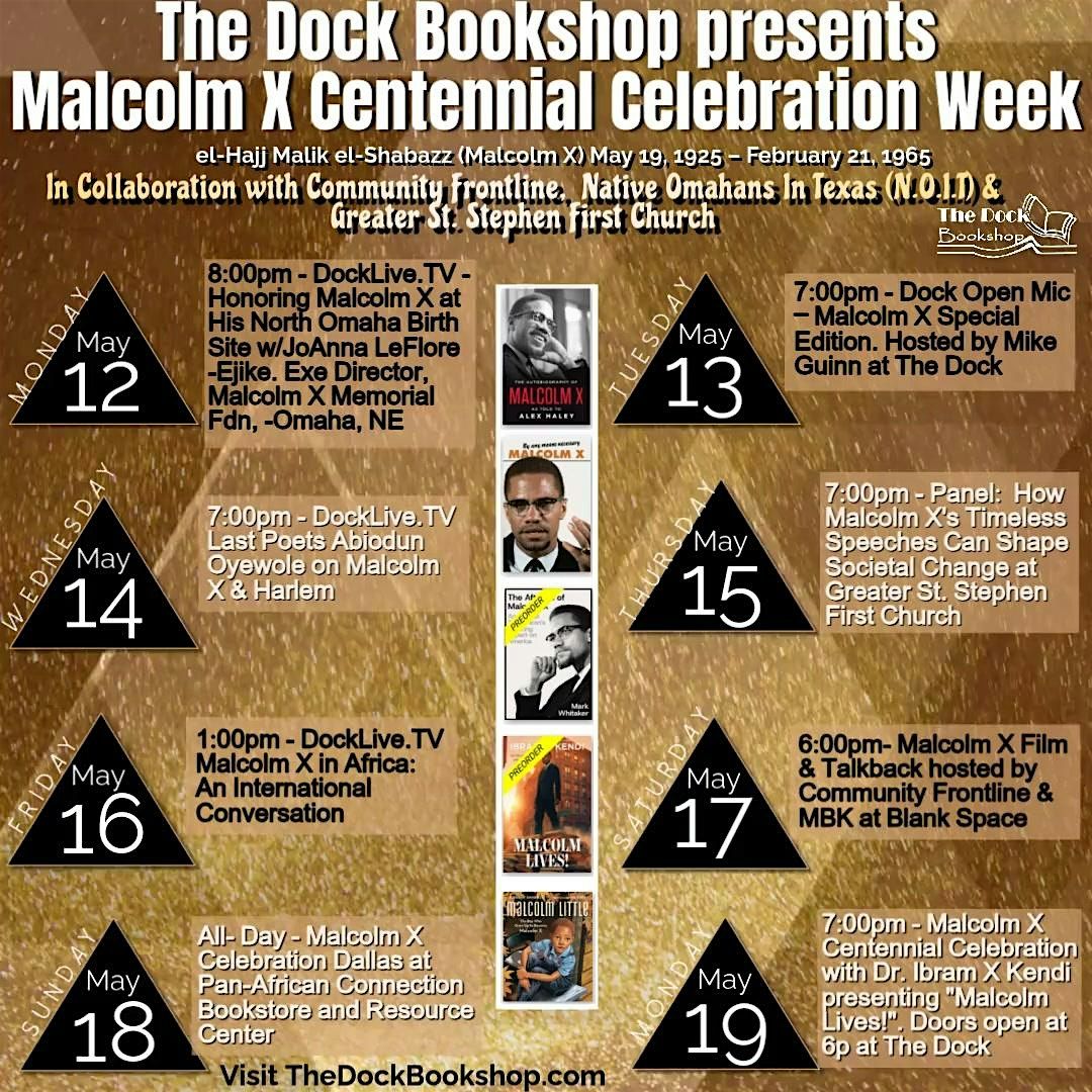 Malcolm X Centennial Celebration, 12 May | Event in Fort Worth | AllEvents
