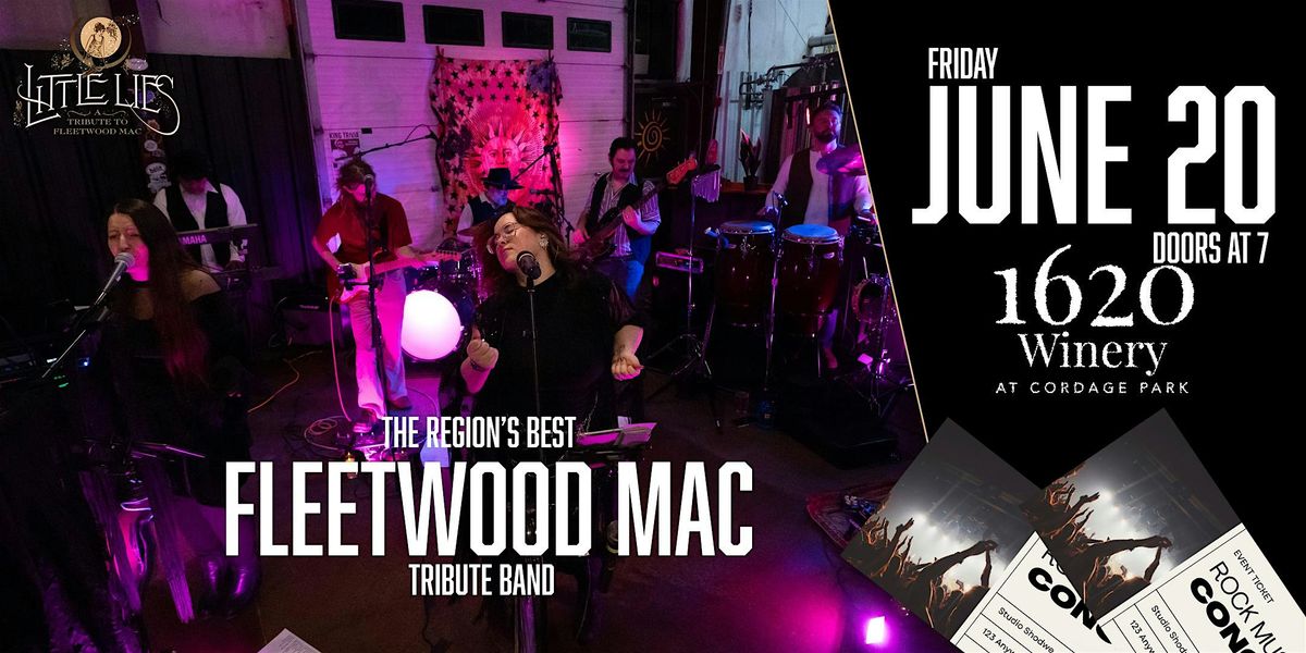 Little Lies : Fleetwood Mac Tribute Band: at 1620 Winery, 20 June | Event in Plymouth | AllEvents