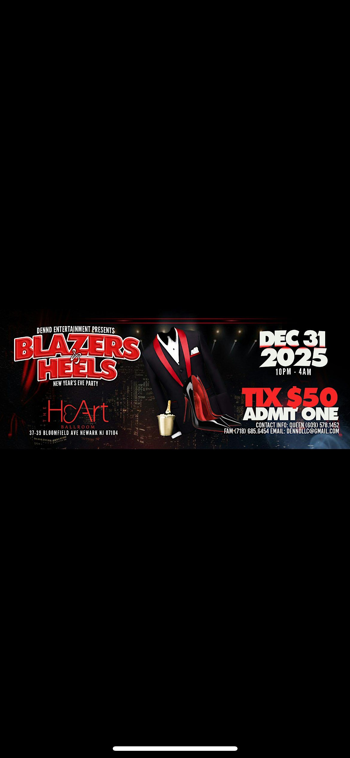 BLAZERS & HEELS NEW YEARS EVE BASH!!!!!, 31 December | Event in Newark | AllEvents